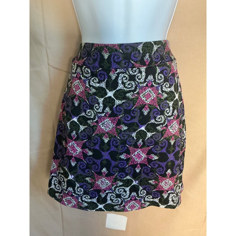 Tranquility Colorado Clothing Skort Womens XL Black Purple Pink Excellent Active